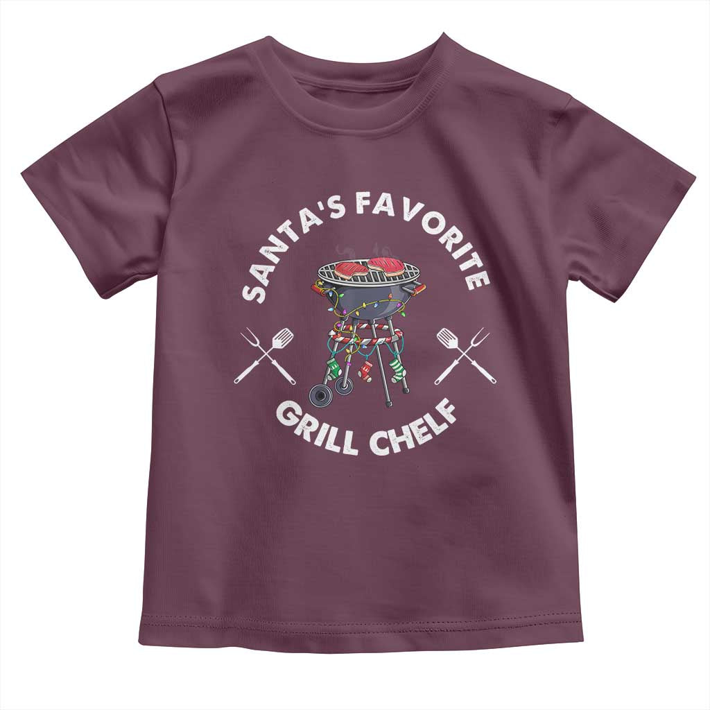 Funny Xmas Grilling Toddler T Shirt Christmas