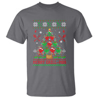 Funny Xmas Grilling T Shirt Merry Grill Mas Santa Grilling BBQ Smoking Meat - Wonder Print Shop