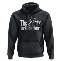 Funny Grill Dad Hoodie The Grillfather BBQ Party Grilling