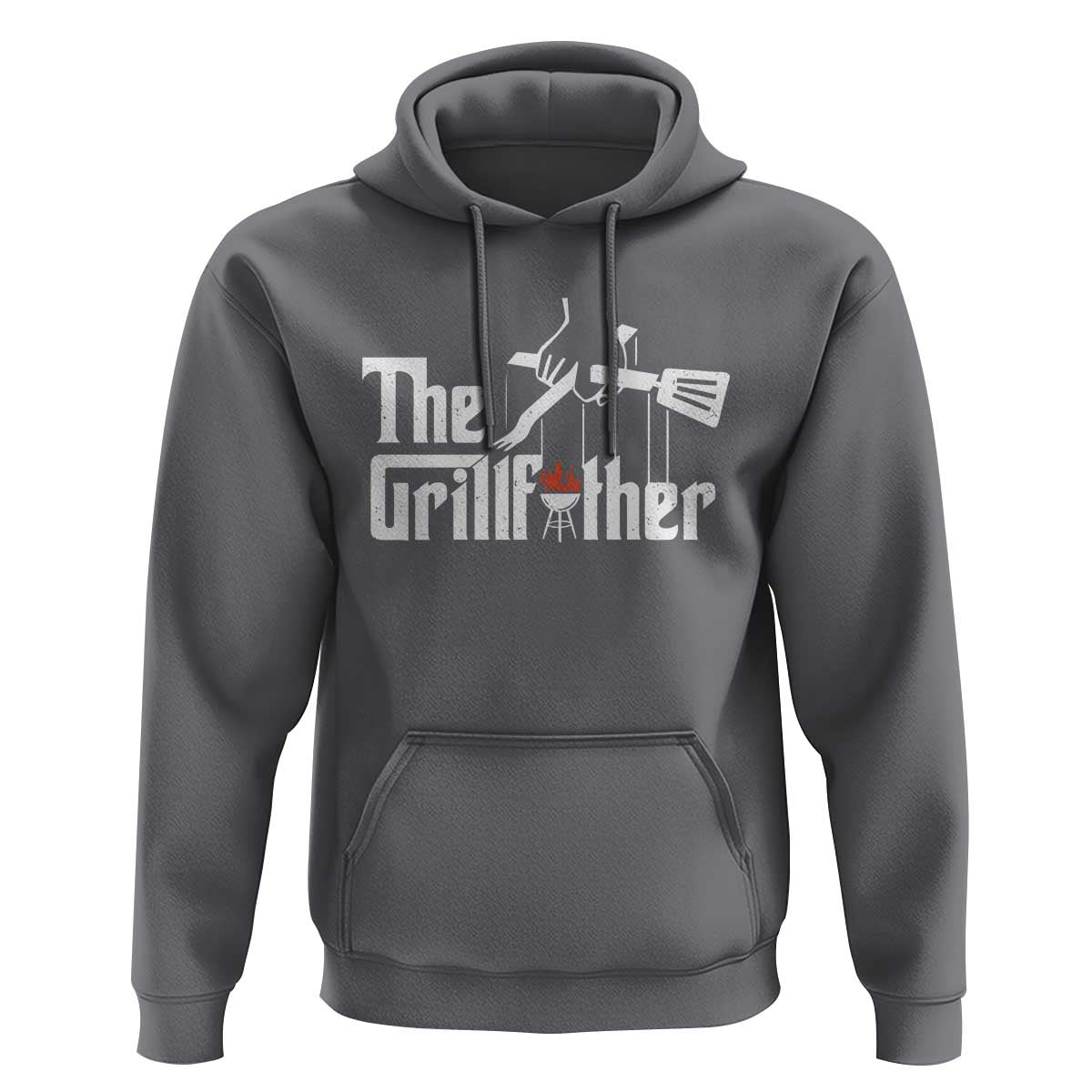 Funny Grill Dad Hoodie The Grillfather BBQ Party Grilling