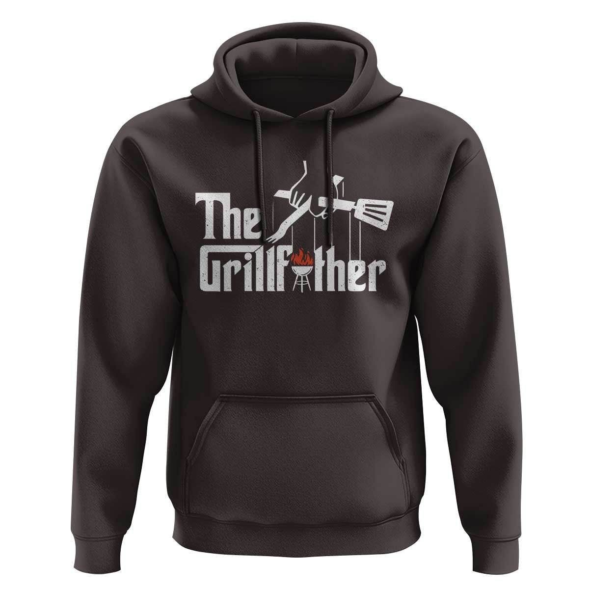 Funny Grill Dad Hoodie The Grillfather BBQ Party Grilling
