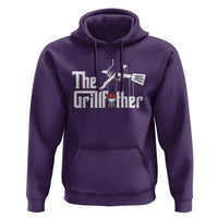 Funny Grill Dad Hoodie The Grillfather BBQ Party Grilling