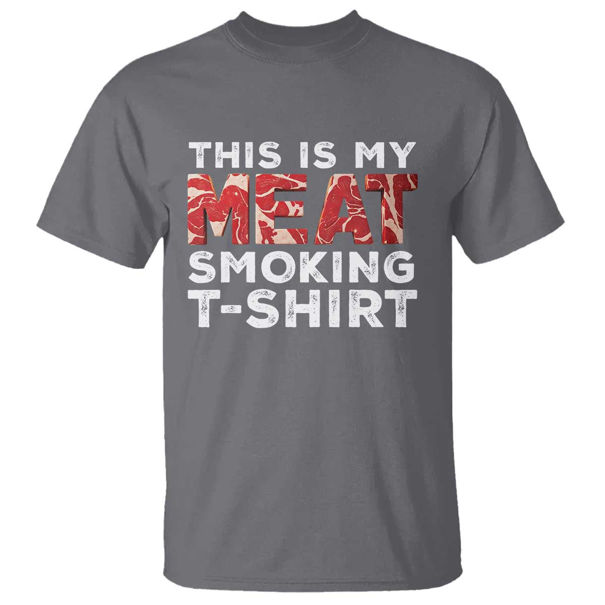 Funny This Is My Meat Smoking T Shirt Grilling BBQ Lover - Wonder Print Shop