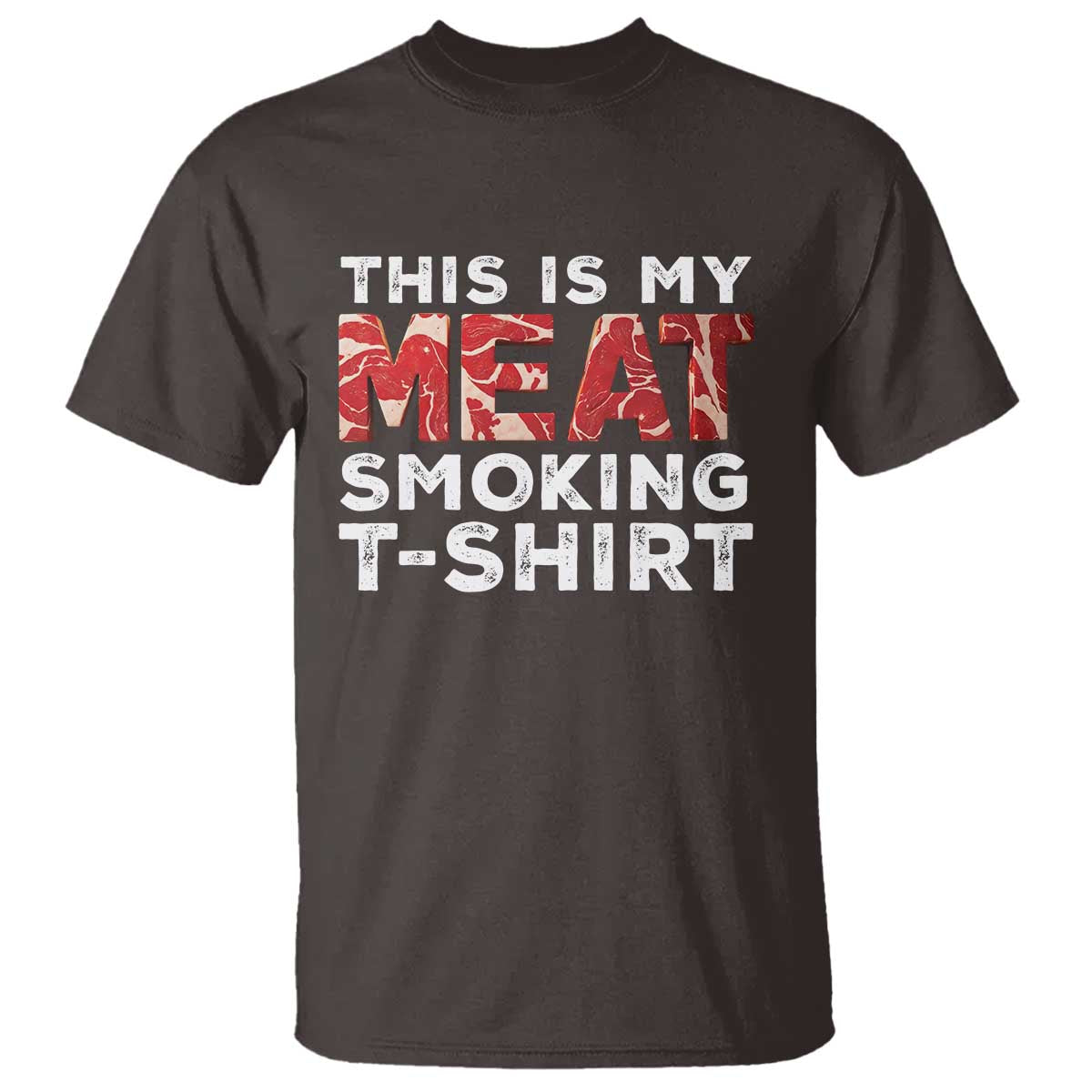 Funny This Is My Meat Smoking T Shirt Grilling BBQ Lover - Wonder Print Shop