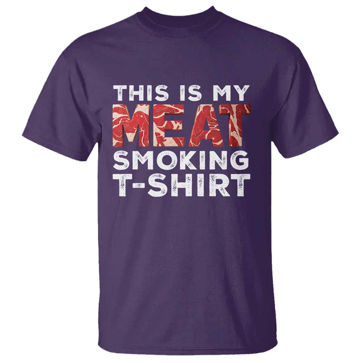 Funny This Is My Meat Smoking T Shirt Grilling BBQ Lover - Wonder Print Shop