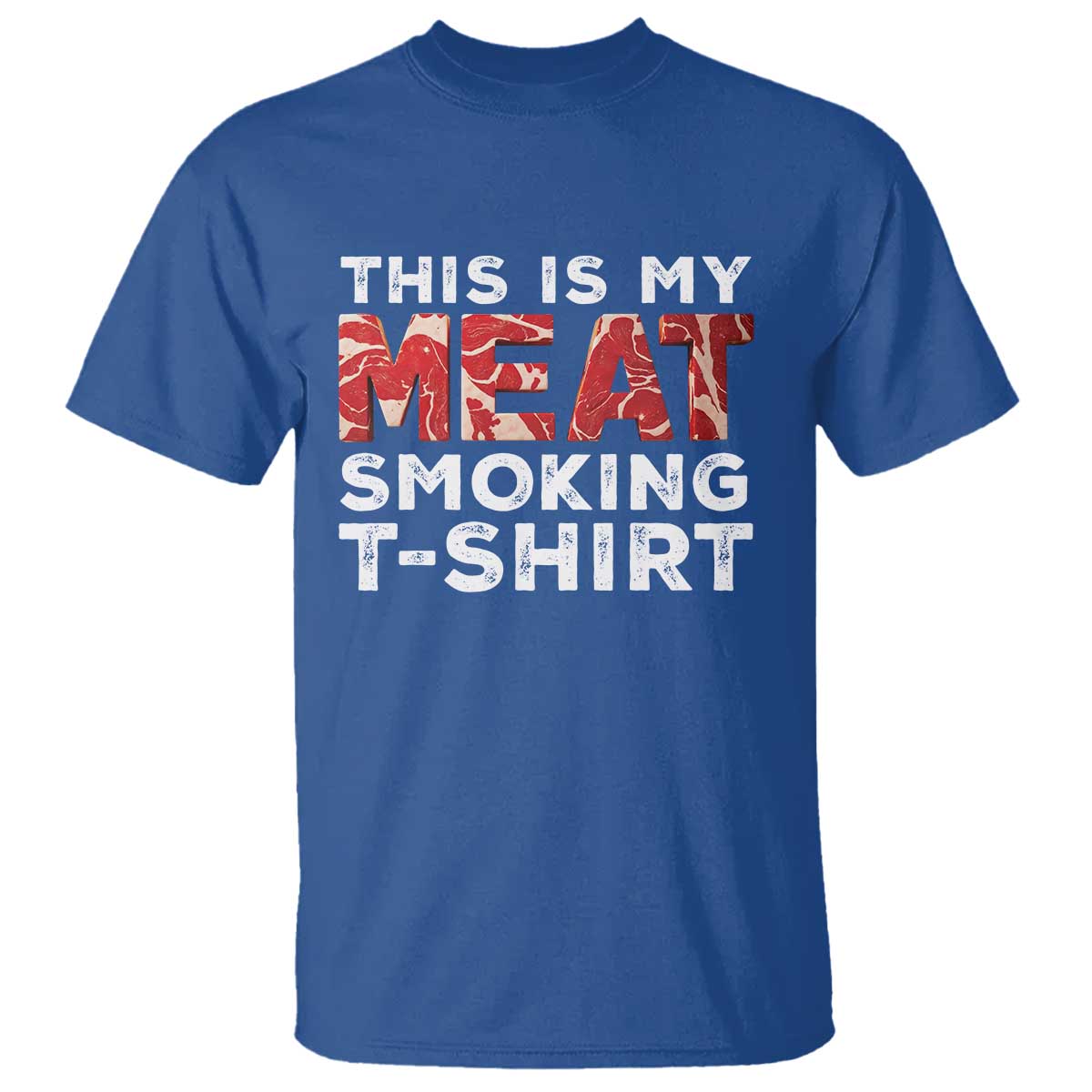 Funny This Is My Meat Smoking T Shirt Grilling BBQ Lover - Wonder Print Shop