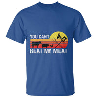 Funny BBQ Grilling T Shirt You Can't Beat My Meat - Wonder Print Shop