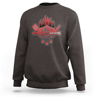 Funny BBQ Grilling Sweatshirt Grill Lelend You Can't Beat My Meat