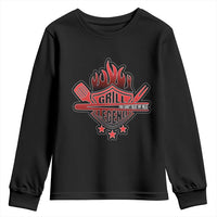 Funny BBQ Grilling Youth Sweatshirt Grill Lelend You Can't Beat My Meat