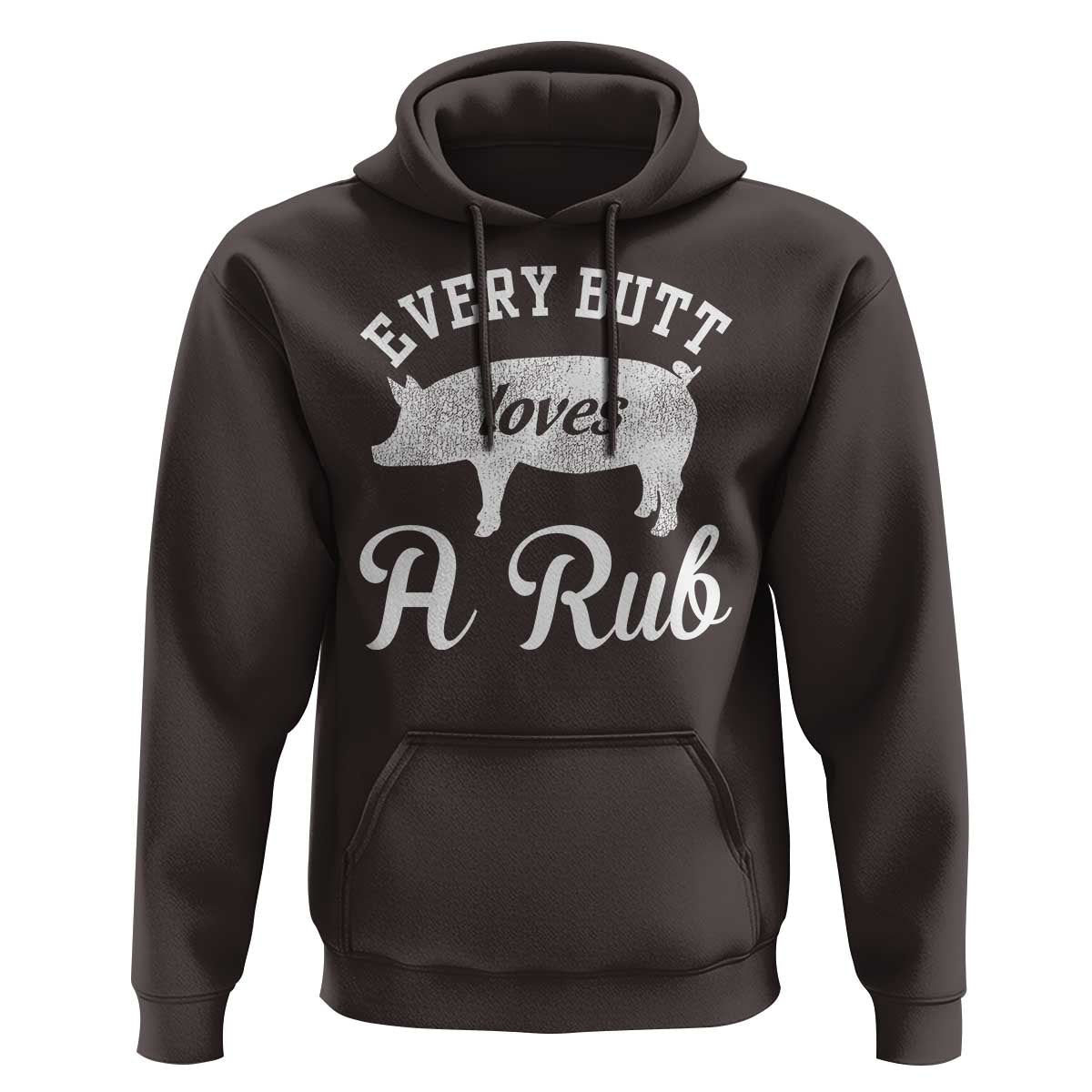 Funny Pitmaster Hoodie Every Butt Loves A Rub