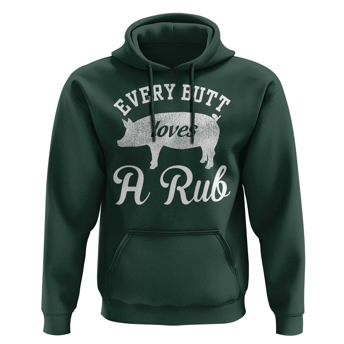 Funny Pitmaster Hoodie Every Butt Loves A Rub