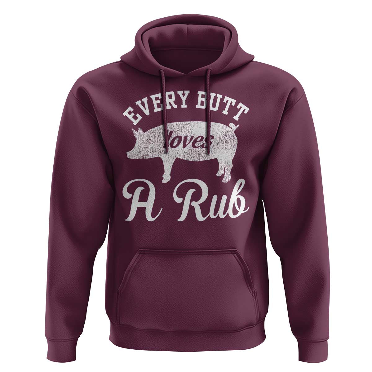 Funny Pitmaster Hoodie Every Butt Loves A Rub