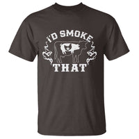 I'd Smoke That Grilling BBQ T Shirt - Wonder Print Shop