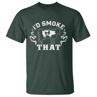 I'd Smoke That Grilling BBQ T Shirt - Wonder Print Shop