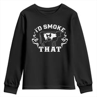 I'd Smoke That Grilling BBQ Youth Sweatshirt