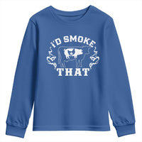 I'd Smoke That Grilling BBQ Youth Sweatshirt