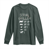Funny Chelf Long Sleeve Shirt Serial Griller Grilling BBQ Pitmaster