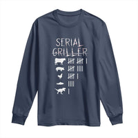 Funny Chelf Long Sleeve Shirt Serial Griller Grilling BBQ Pitmaster