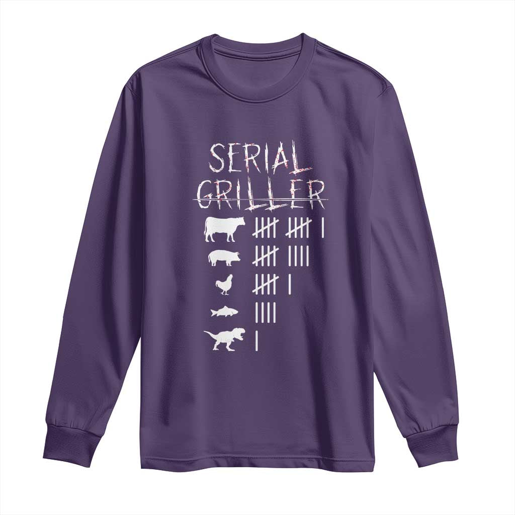 Funny Chelf Long Sleeve Shirt Serial Griller Grilling BBQ Pitmaster