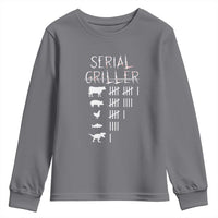 Funny Chelf Youth Sweatshirt Serial Griller Grilling BBQ Pitmaster