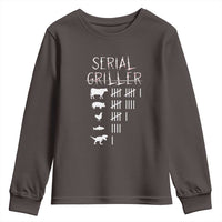 Funny Chelf Youth Sweatshirt Serial Griller Grilling BBQ Pitmaster