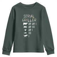 Funny Chelf Youth Sweatshirt Serial Griller Grilling BBQ Pitmaster