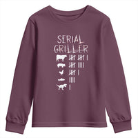 Funny Chelf Youth Sweatshirt Serial Griller Grilling BBQ Pitmaster