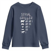 Funny Chelf Youth Sweatshirt Serial Griller Grilling BBQ Pitmaster