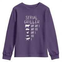 Funny Chelf Youth Sweatshirt Serial Griller Grilling BBQ Pitmaster