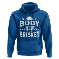 Funny Pitmaster BBQ Hoodie Body By Brisket Smoker Grilling