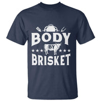 Funny Pitmaster BBQ T Shirt Body By Brisket Smoker Grilling - Wonder Print Shop