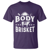 Funny Pitmaster BBQ T Shirt Body By Brisket Smoker Grilling - Wonder Print Shop
