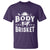 Funny Pitmaster BBQ T Shirt Body By Brisket Smoker Grilling - Wonder Print Shop