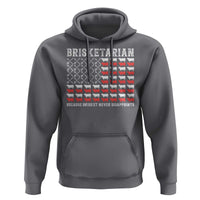 Funny BBQ Lover Hoodie Brisketarian Because Brisket Never Disappoints