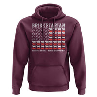 Funny BBQ Lover Hoodie Brisketarian Because Brisket Never Disappoints