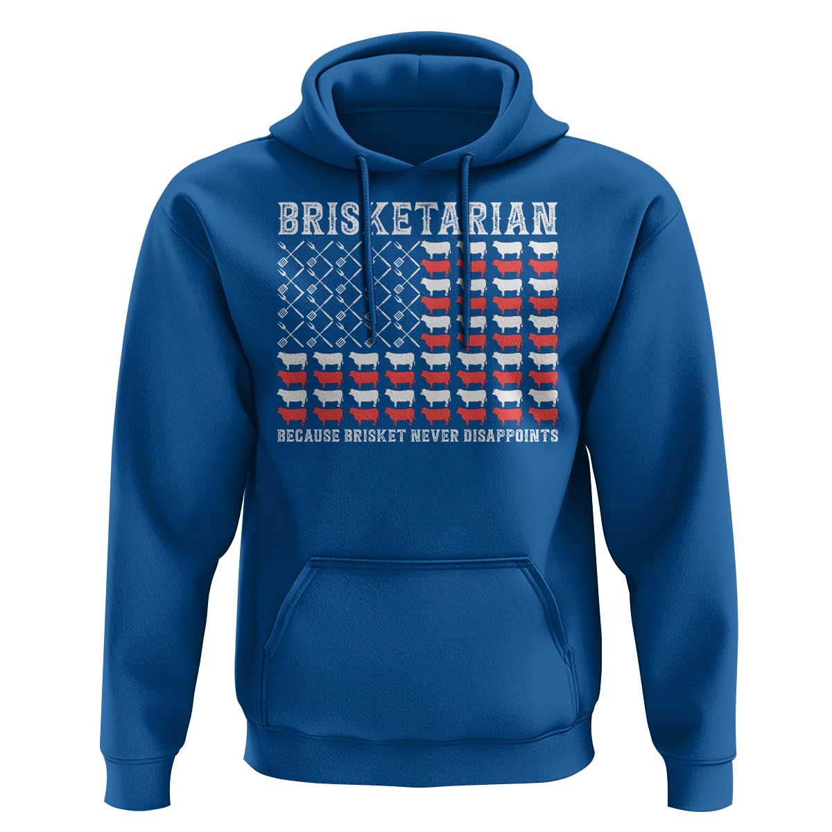 Funny BBQ Lover Hoodie Brisketarian Because Brisket Never Disappoints