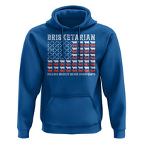 Funny BBQ Lover Hoodie Brisketarian Because Brisket Never Disappoints