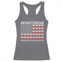 Funny BBQ Lover Racerback Tank Top Brisketarian Because Brisket Never Disappoints