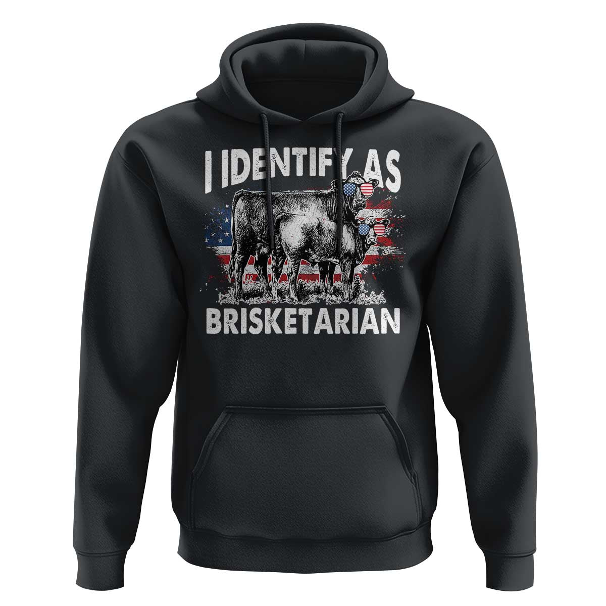 Funny BBQ Lover Hoodie I Identify As Brisketarian