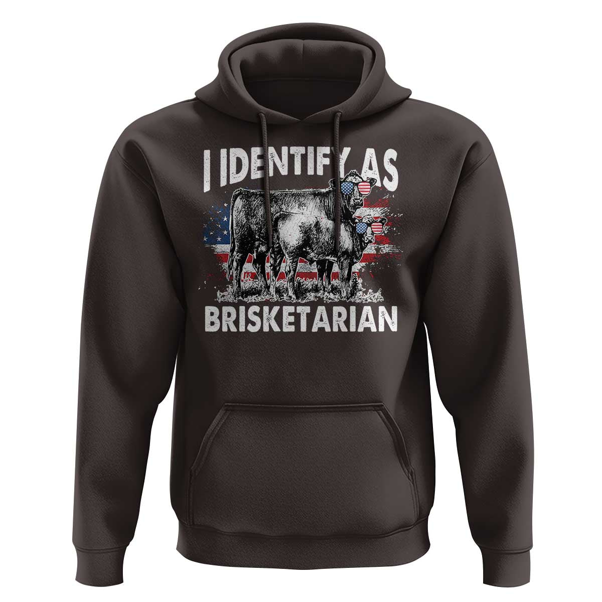 Funny BBQ Lover Hoodie I Identify As Brisketarian