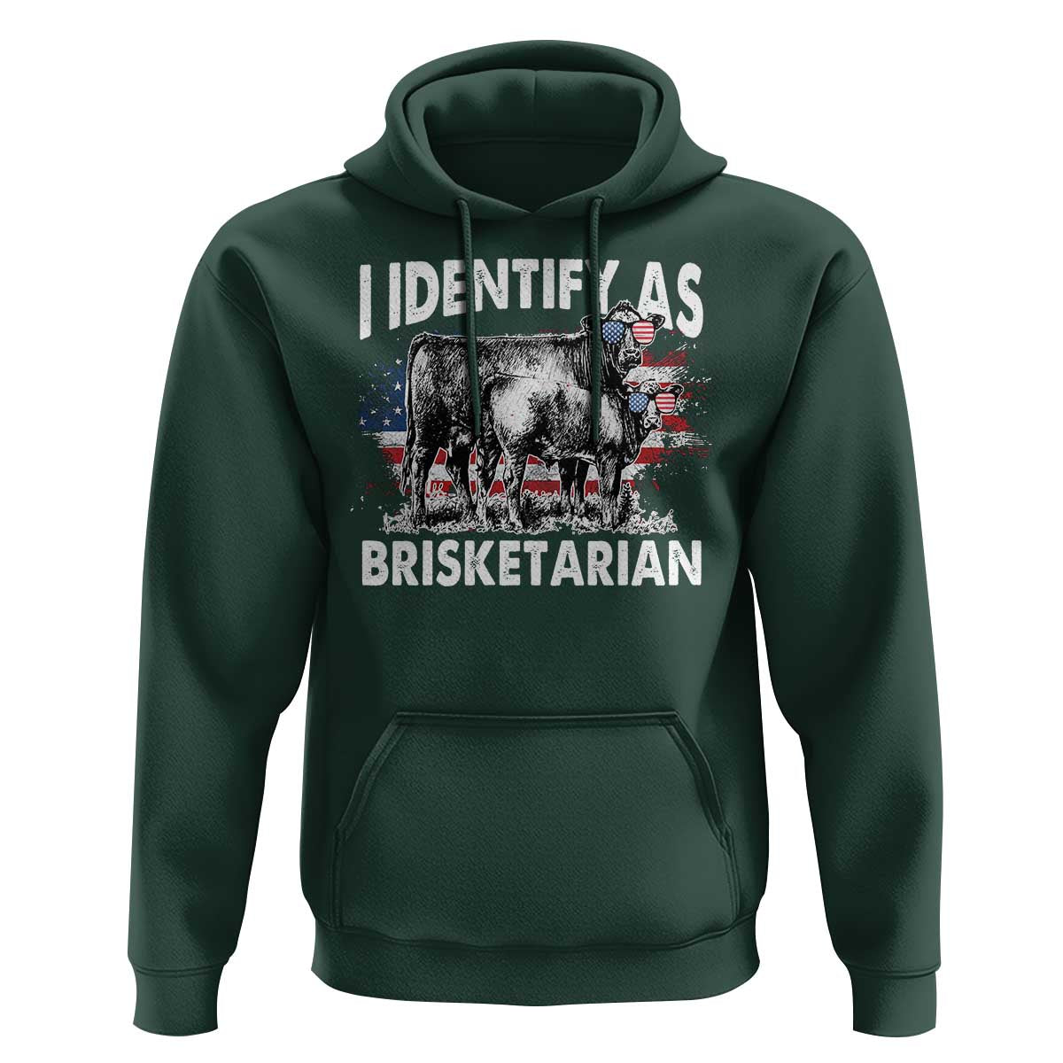 Funny BBQ Lover Hoodie I Identify As Brisketarian