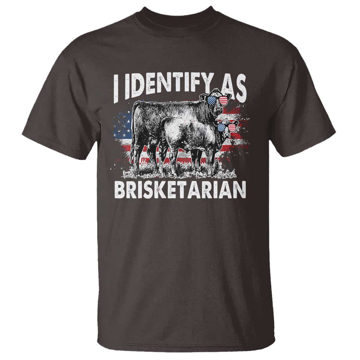 Funny BBQ Lover T Shirt I Identify As Brisketarian - Wonder Print Shop