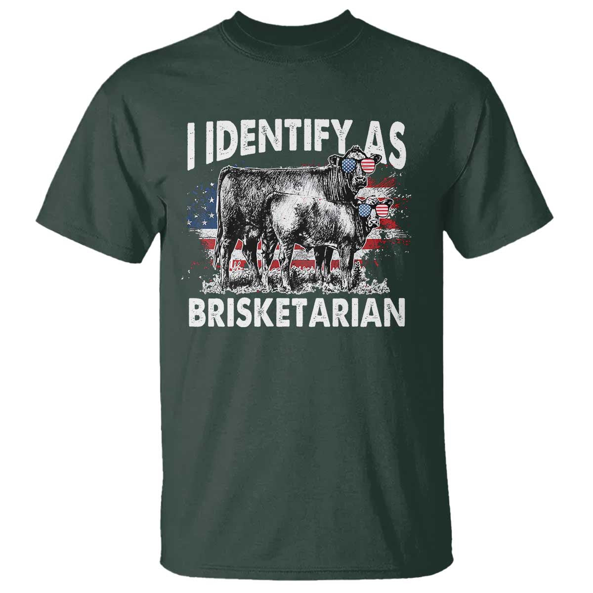 Funny BBQ Lover T Shirt I Identify As Brisketarian - Wonder Print Shop