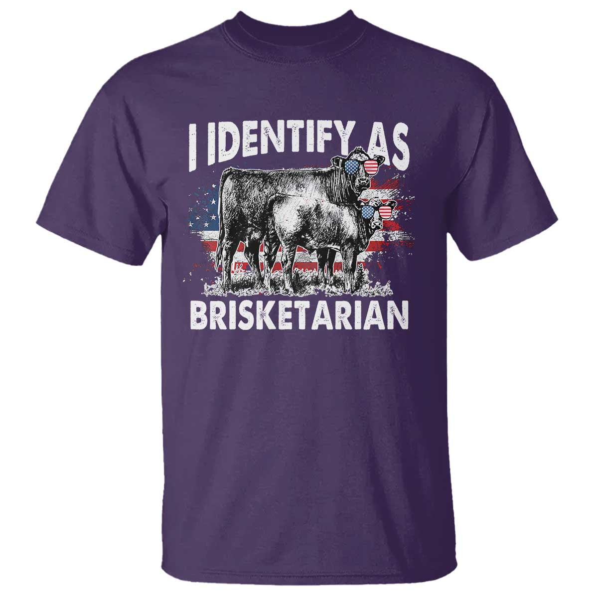Funny BBQ Lover T Shirt I Identify As Brisketarian - Wonder Print Shop