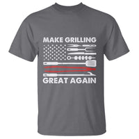 Funny BBQ Grilling Pitmaster T Shirt Make Grilling Great Again Chef Smoking Tools - Wonder Print Shop