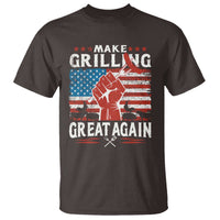 Funny BBQ Lover T Shirt Make Grilling Great Again Smoker Grill Sausages - Wonder Print Shop
