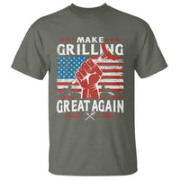 Funny BBQ Lover T Shirt Make Grilling Great Again Smoker Grill Sausages - Wonder Print Shop