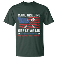 Funny BBQ Lover T Shirt Make Grilling Great Again And The Vegetarians Are Going To Pay For It - Wonder Print Shop