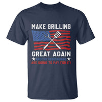 Funny BBQ Lover T Shirt Make Grilling Great Again And The Vegetarians Are Going To Pay For It - Wonder Print Shop