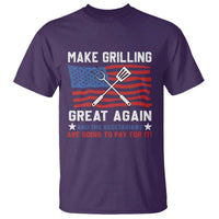 Funny BBQ Lover T Shirt Make Grilling Great Again And The Vegetarians Are Going To Pay For It - Wonder Print Shop